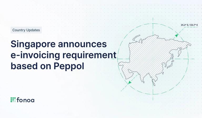 Singapore Announces E-Invoicing Requirement based on Peppol