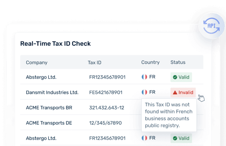 Türkiye VAT ID Validation