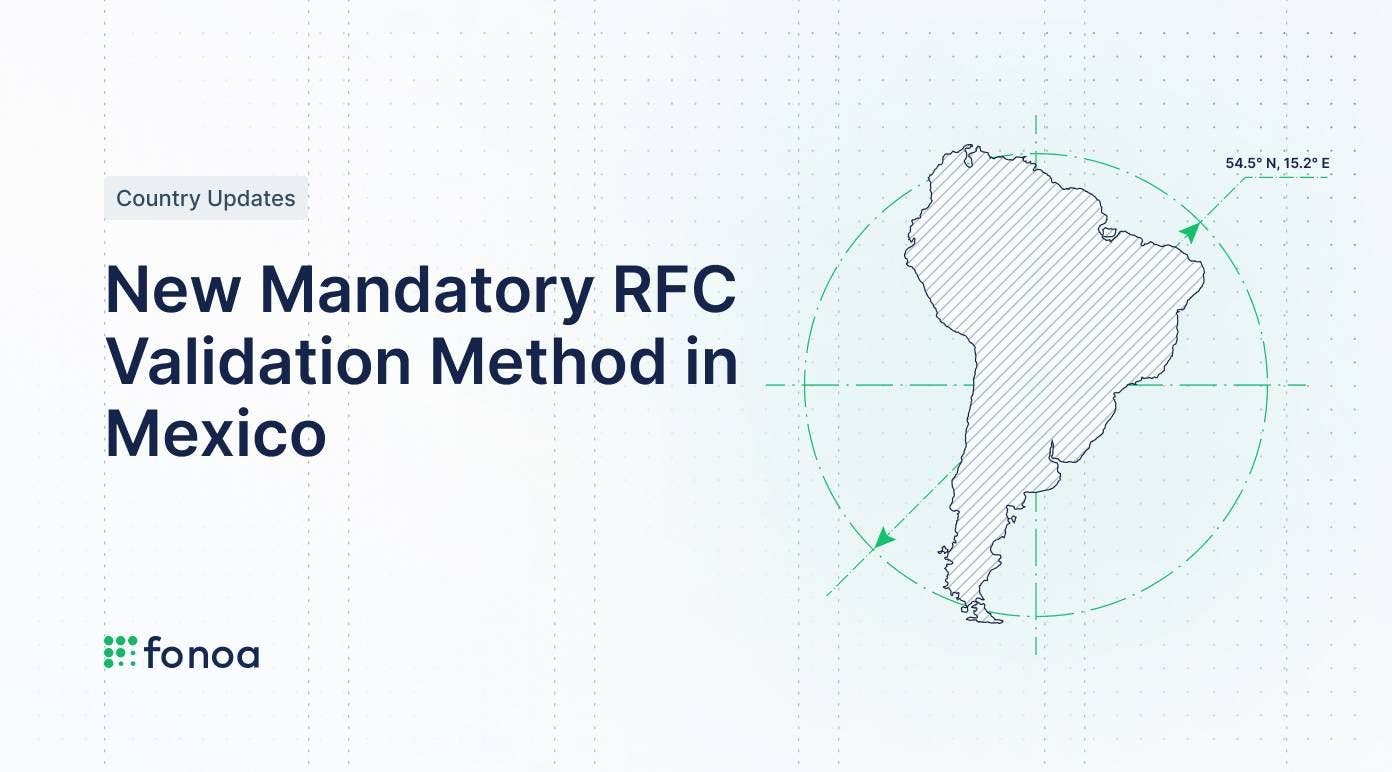 New Mandatory RFC Validation Method in Mexico