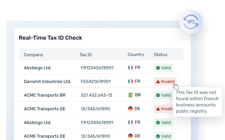 France VAT ID Validation