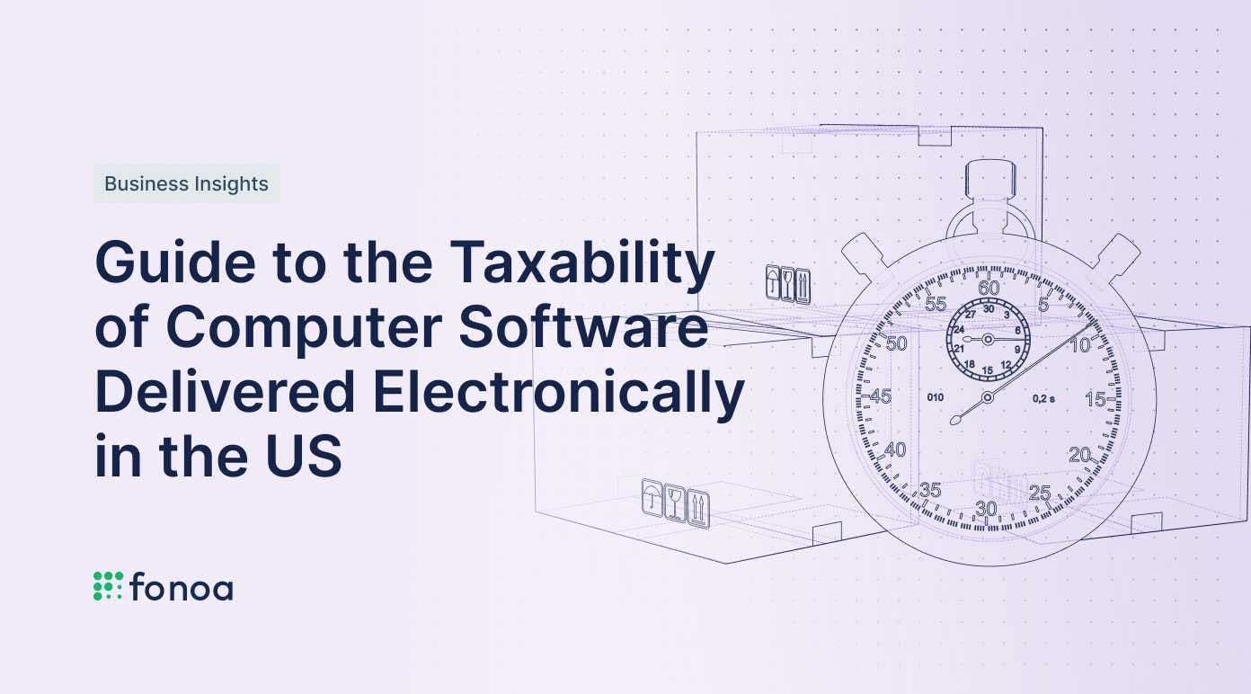 Guide to the Taxability of Computer Software Delivered Electronically in the US