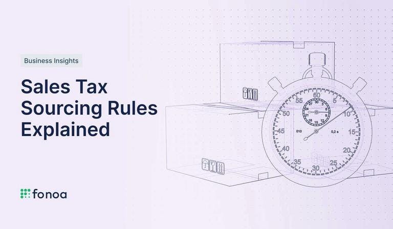 Sales Tax Sourcing Rules Explained