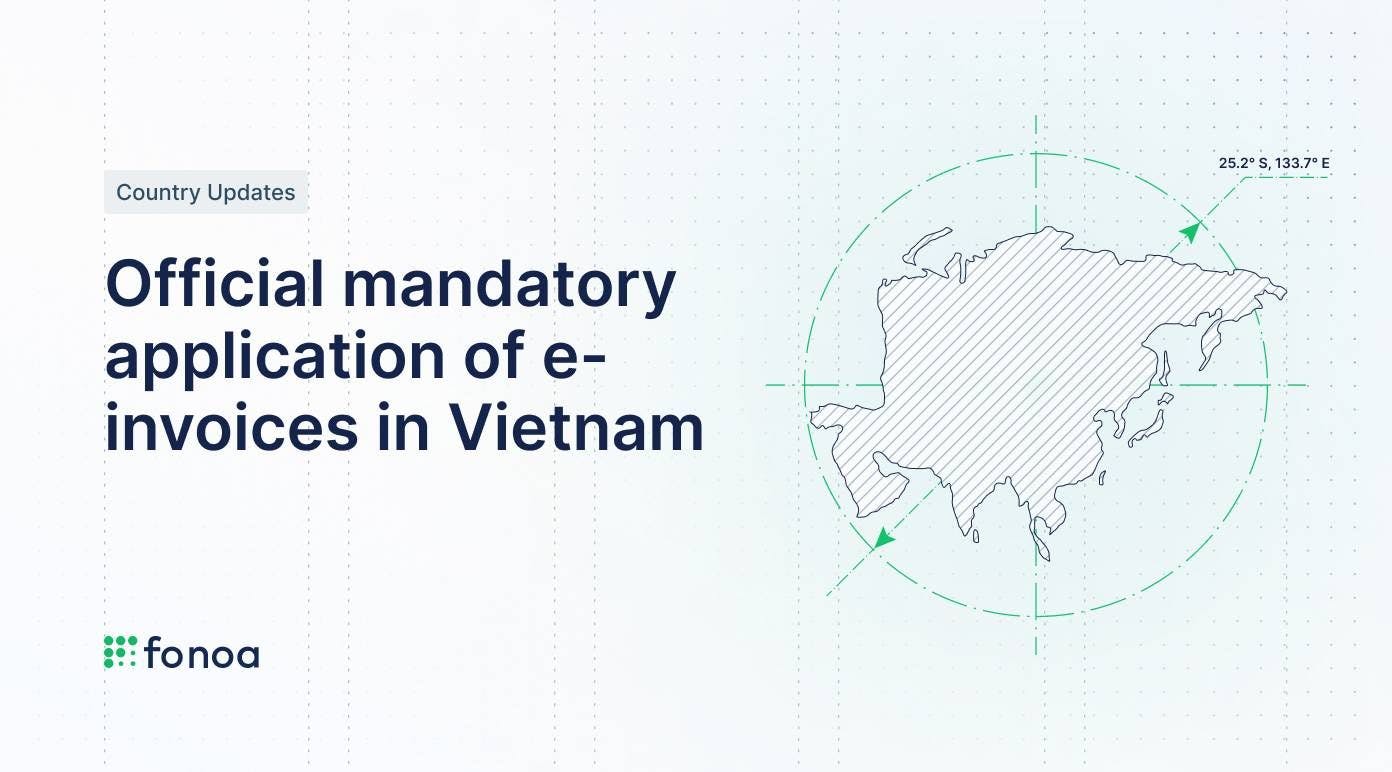 Official mandatory application of e-invoices in Vietnam