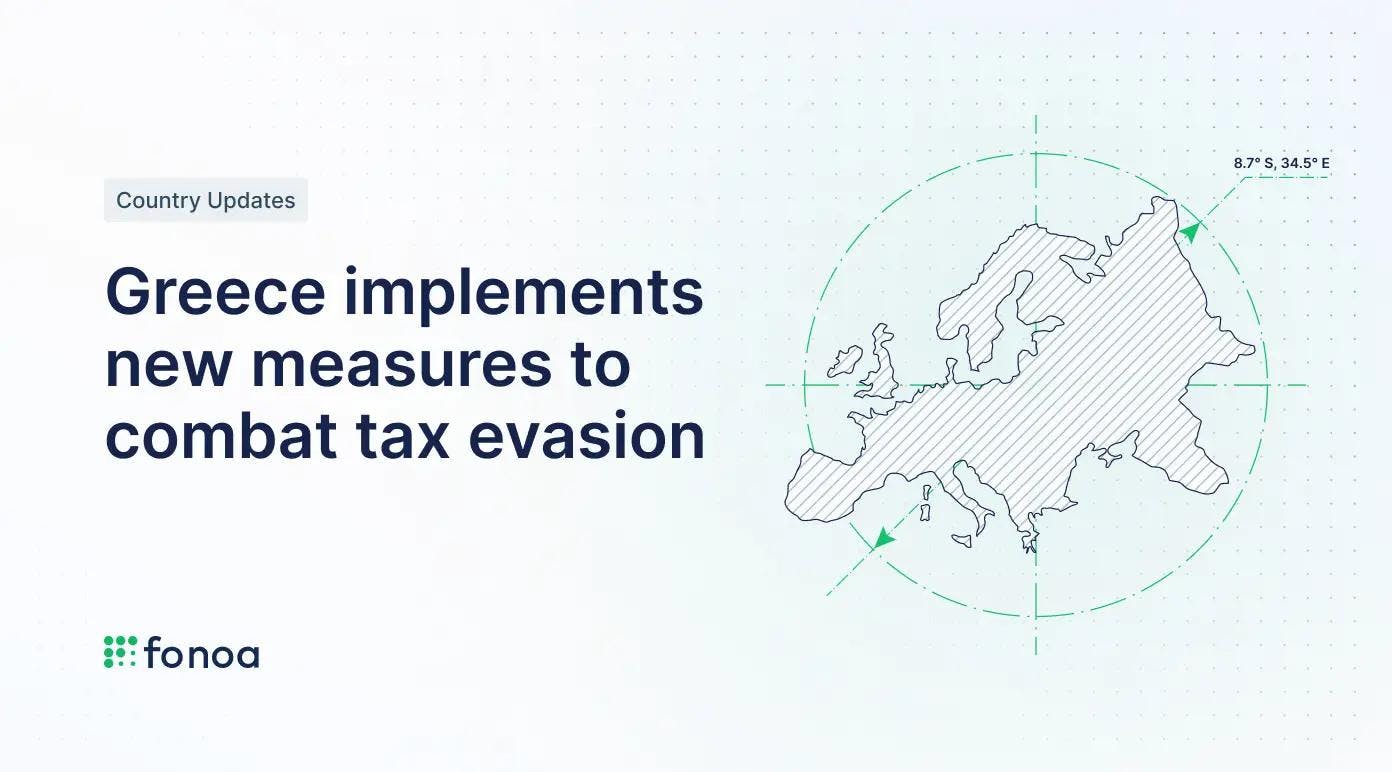 Greece implements new measures to combat tax evasion