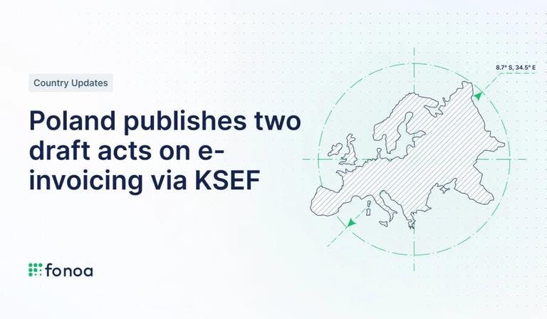 Poland publishes two draft acts on e-invoicing via KSEF