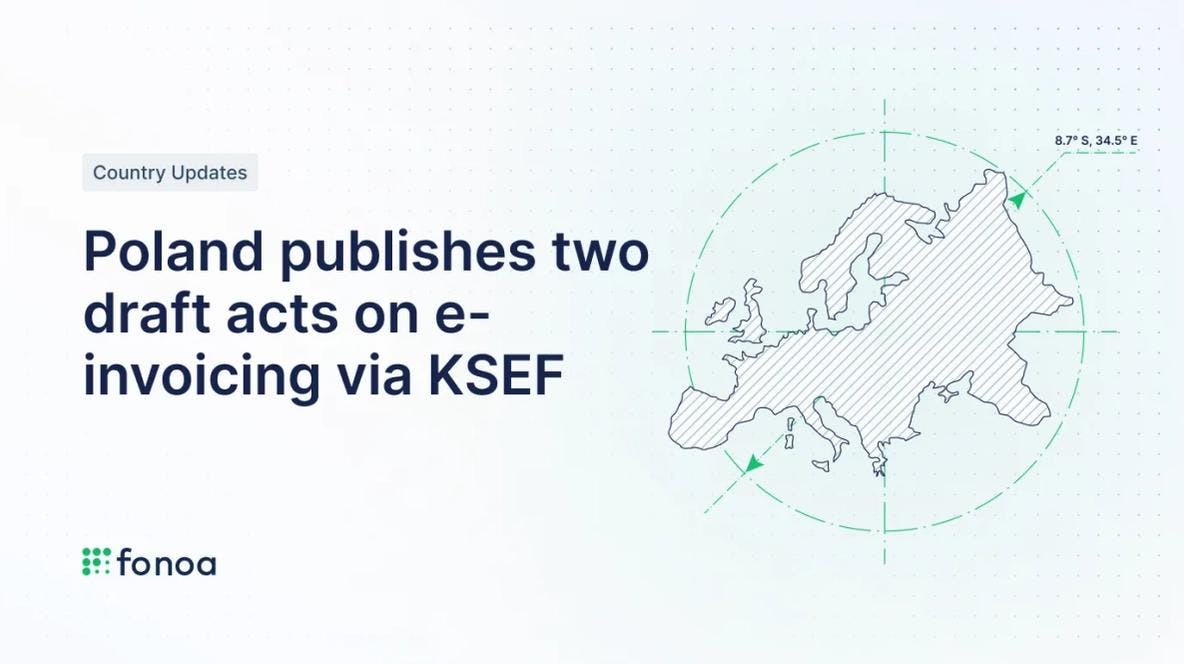 Poland publishes two draft acts on e-invoicing via KSEF
