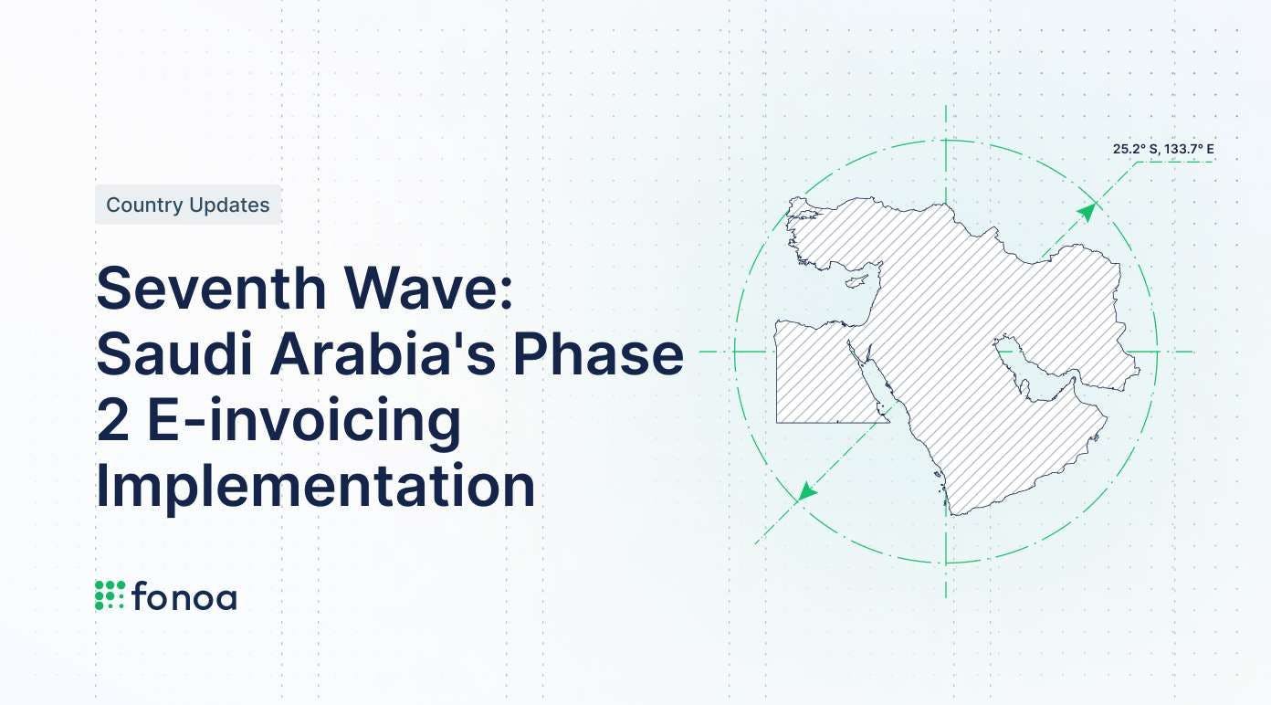 Seventh Wave: Saudi Arabia's Phase 2 E-invoicing Implementation