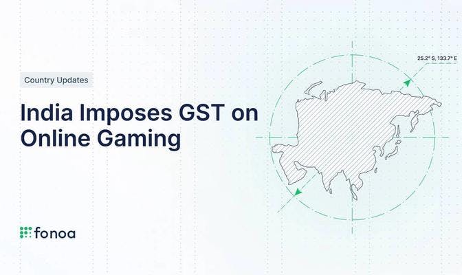India Imposes GST on Online Gaming