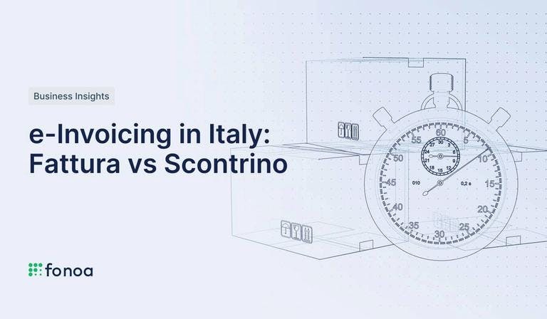 e-Invoicing in Italy: Fattura vs Scontrino
