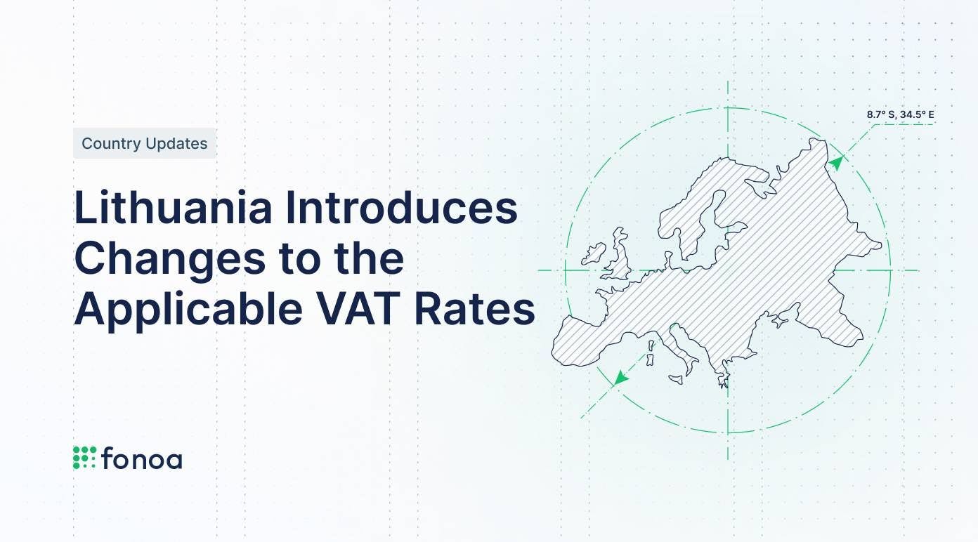 Lithuania Introduces Changes to the Applicable VAT Rates for Hospitality, Ebooks, Accommodation and Events