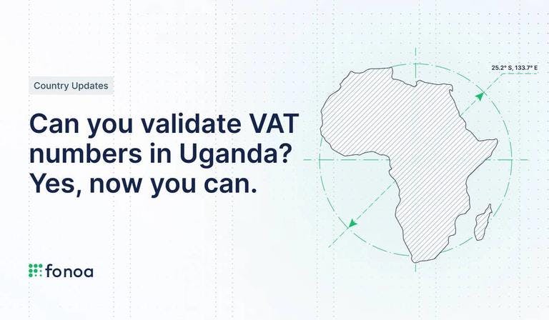 Can you validate VAT numbers in Uganda? Yes, now you can. 