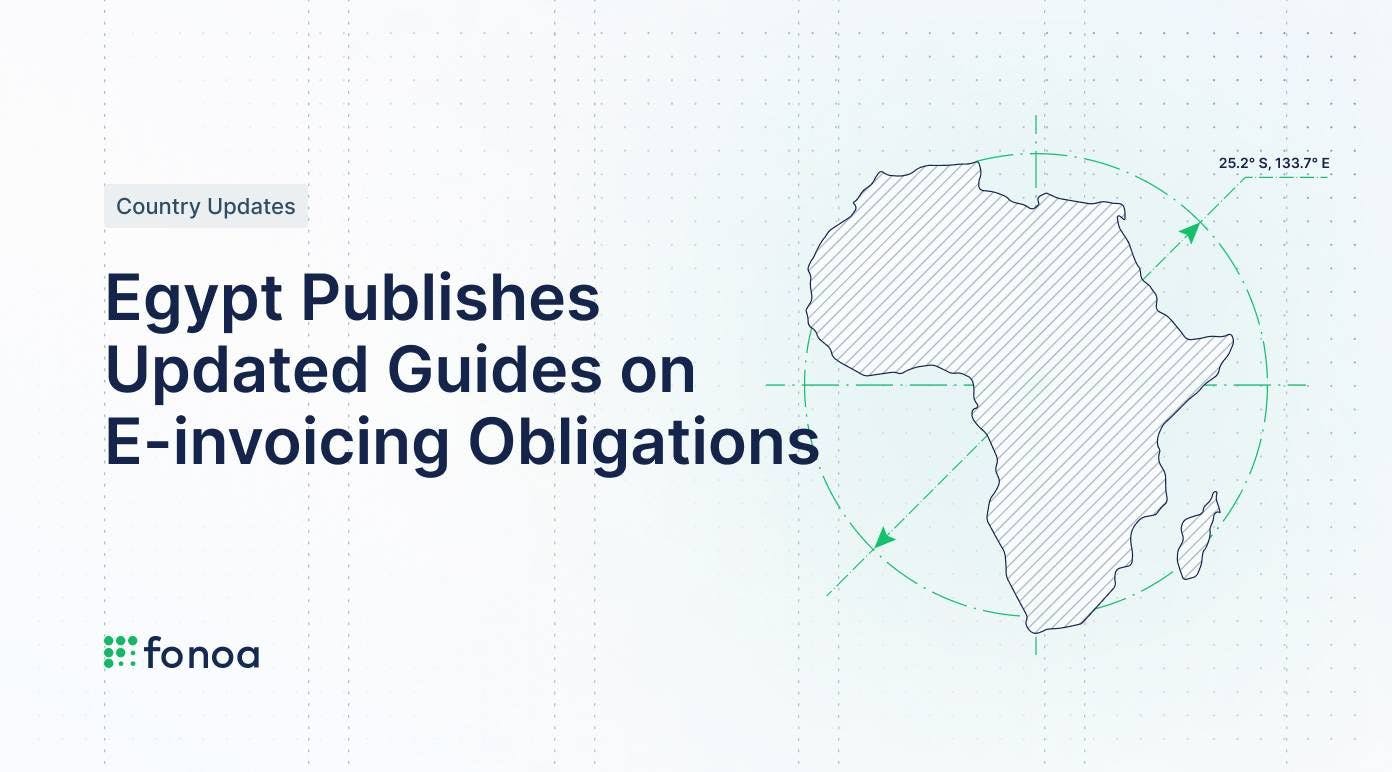 Egypt Publishes Updated Guides on E-invoicing Obligations