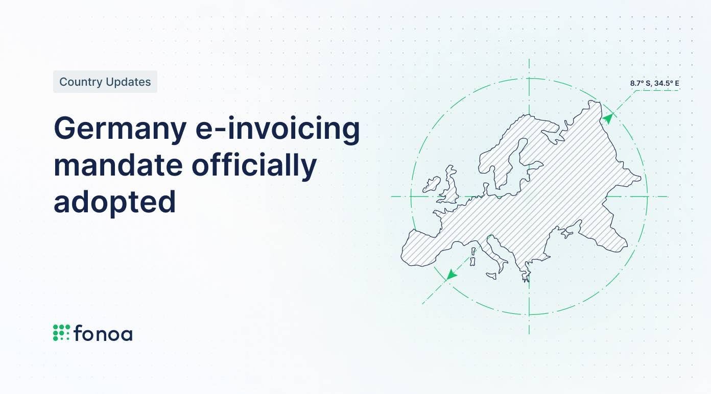 Germany e-invoicing mandate officially adopted