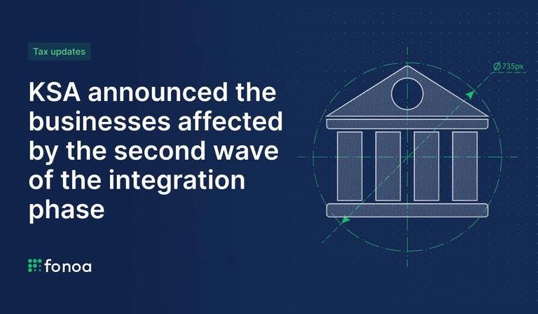 KSA announced the businesses affected by the second wave of the integration phase