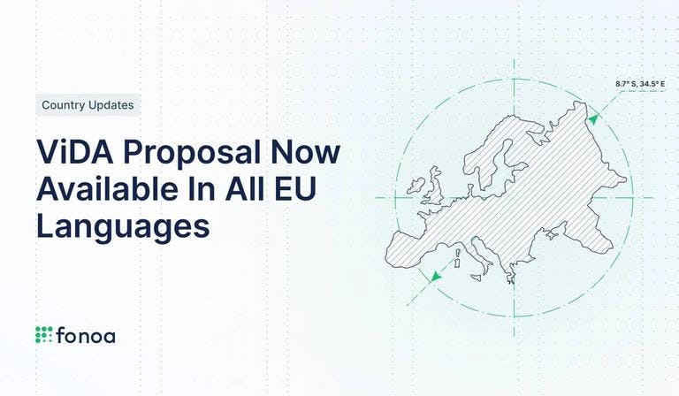 ViDA Proposal Now Available In All EU Languages