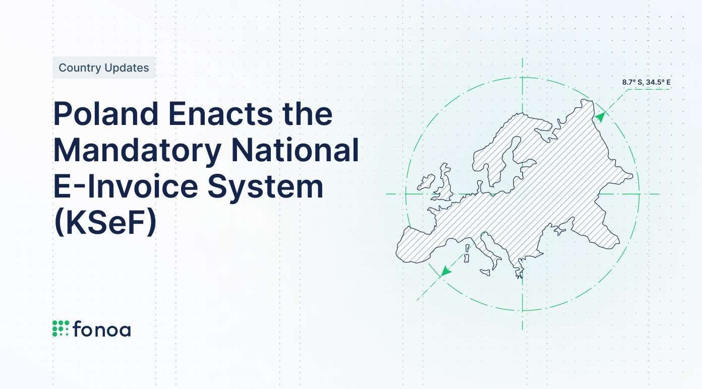 Poland Enacts the Mandatory National E-Invoice System (KSeF)