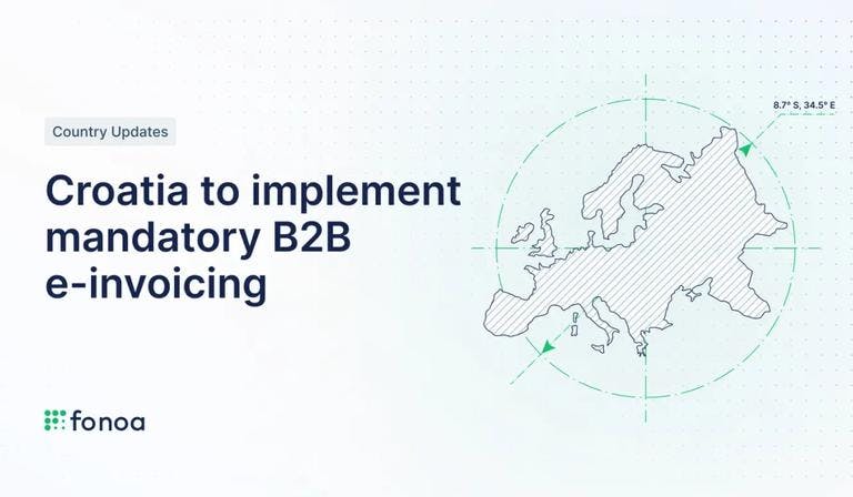 Croatia to implement mandatory B2B e-invoicing