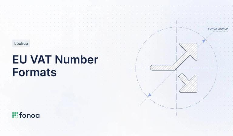 EU VAT Number Formats