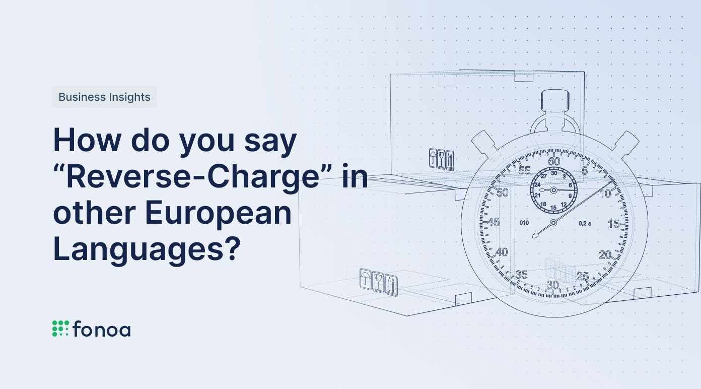 How do you say “Reverse-Charge” in other European Languages?